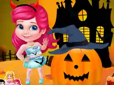 Гульня Halloween Pumpkin Decor онлайн