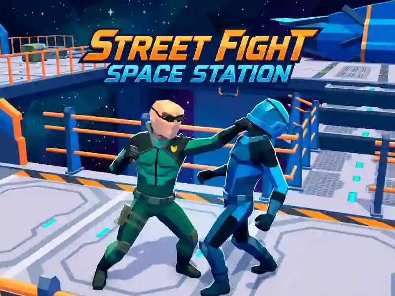 Гульня Street Fight Space Station онлайн