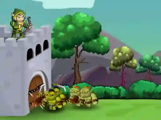 Гульня  Mutant Orc Invasion онлайн