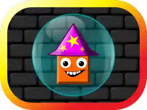 Гульня Wizard In A Bubble онлайн