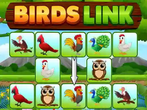 Гульня Birds Link онлайн