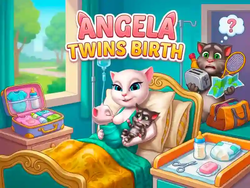 Гульня Angela Twins Birth онлайн