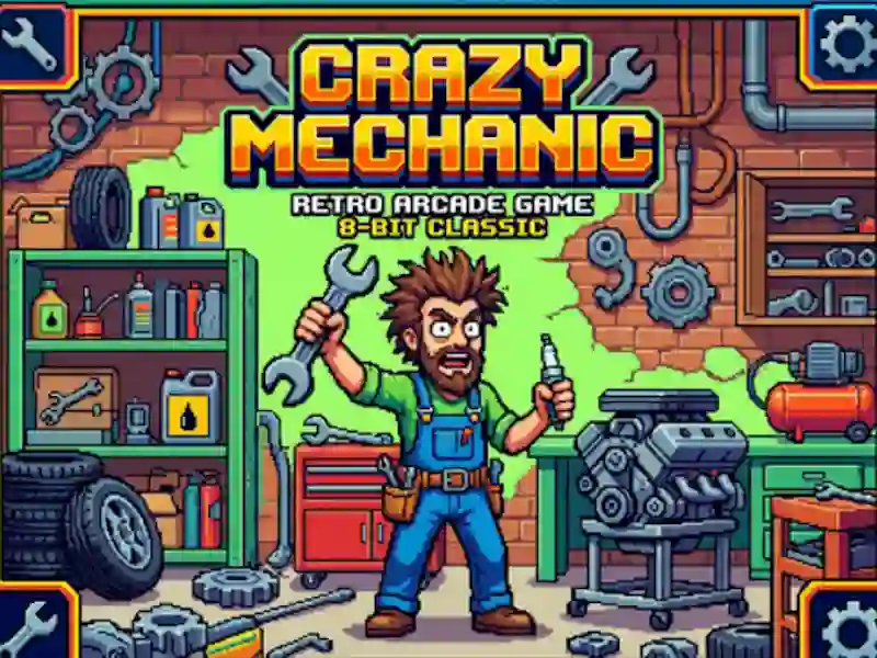 Гульня Crazy Mechanic онлайн