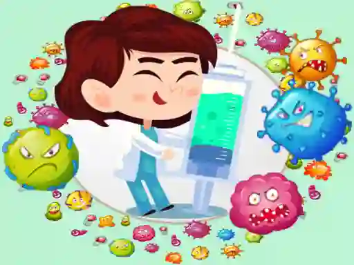 Гульня Virus Bubble Shooter онлайн