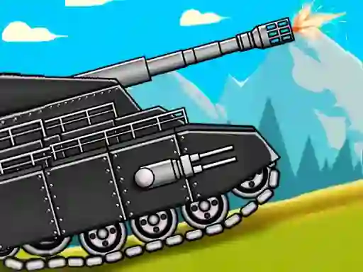 Гульня Tank Fury: Boss Battle 2D онлайн