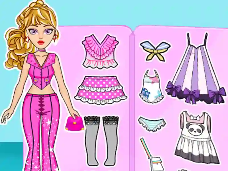 Гульня Sweet Doll Dressup Makeup онлайн