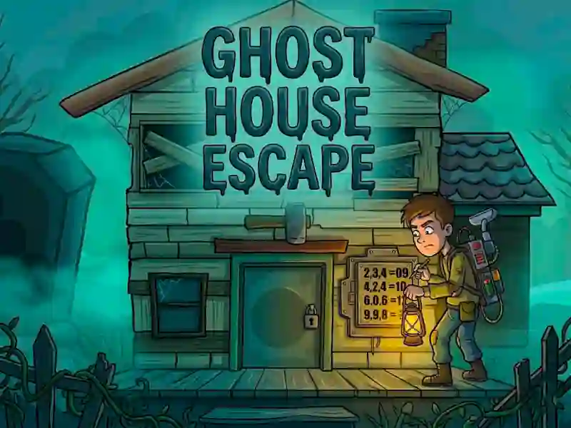 Гульня Ghost House Escape онлайн