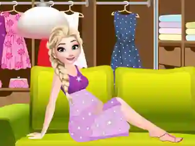 Гульня Eliza Dressing Room онлайн