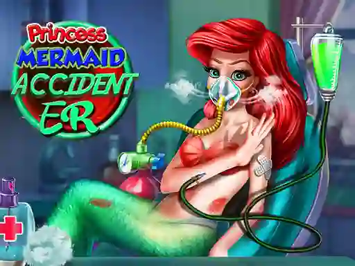 Гульня Princess Mermaid Accident ER онлайн