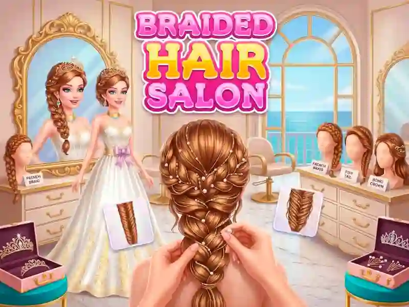 Гульня Braided Hair Salon онлайн