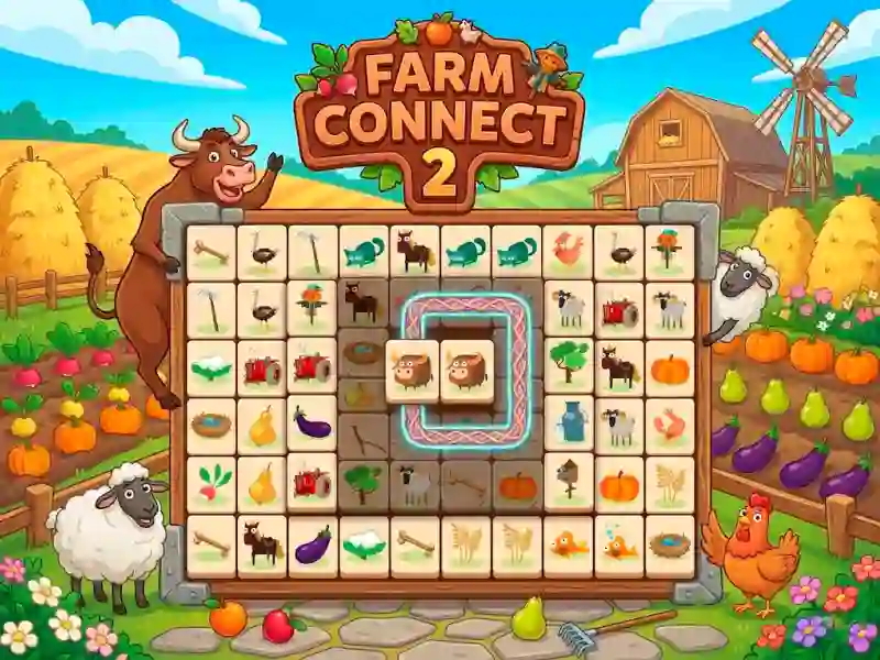 Гульня Farm Connect 2 онлайн