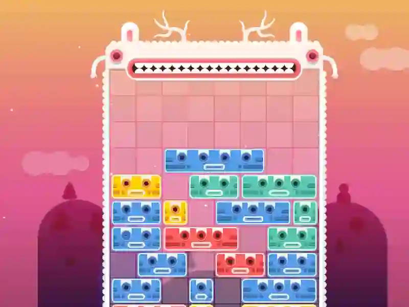 Гульня Blocky Rush онлайн