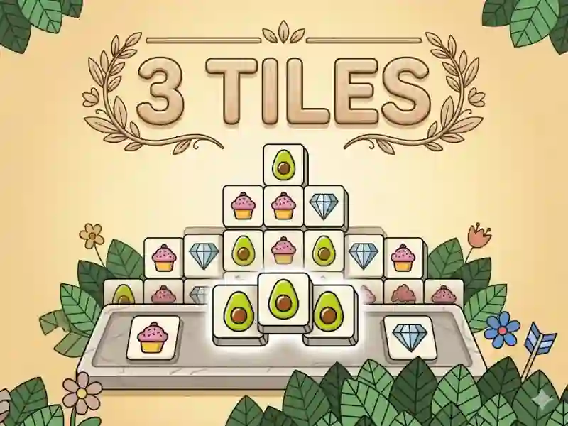 Гульня 3 Tiles онлайн