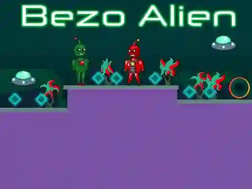 Гульня Bezo Alien онлайн