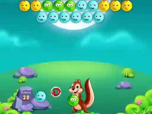 Гульня Cute Bubble Shooter онлайн