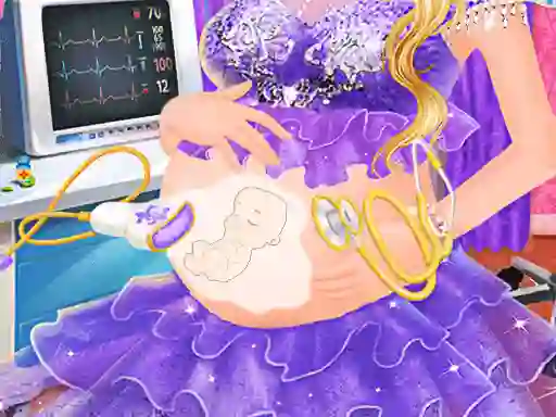 Гульня Pregnant Princess Caring онлайн