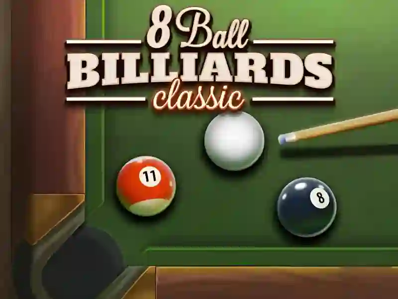Гульня 8 ball billiards classic онлайн