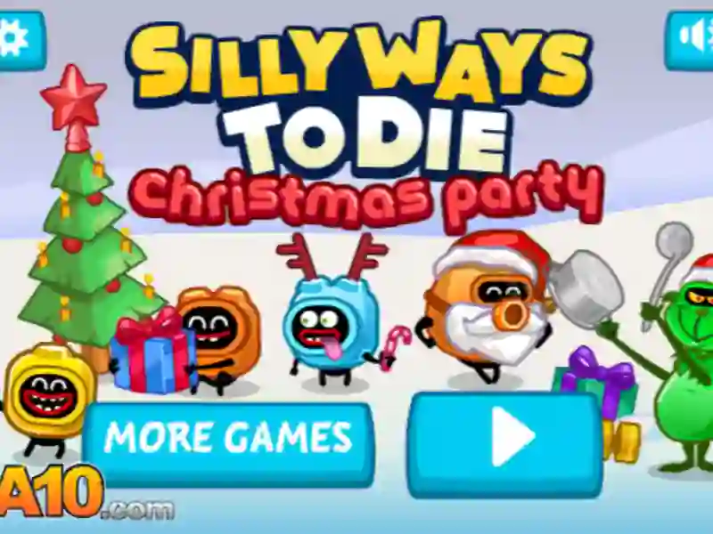 Гульня Silly ways to die: Christmas Party онлайн