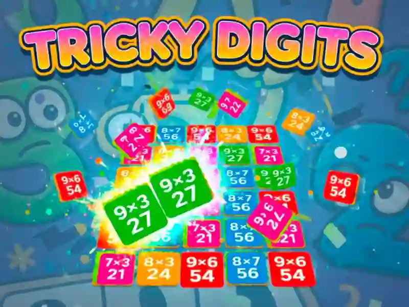 Гульня Tricky Digits онлайн