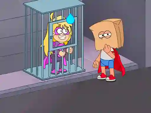 Гульня Help The Hero онлайн