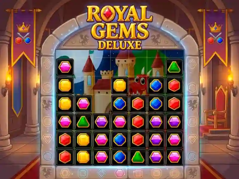 Гульня Royal Gems Deluxe онлайн
