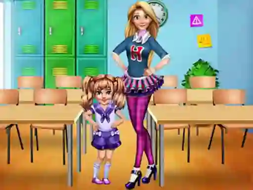 Гульня First Day Of School Preps онлайн