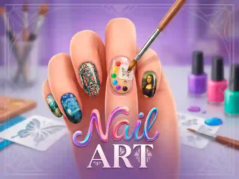 Гульня Nail Art онлайн
