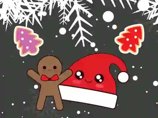 Гульня Christmas Cookies Match 3 онлайн