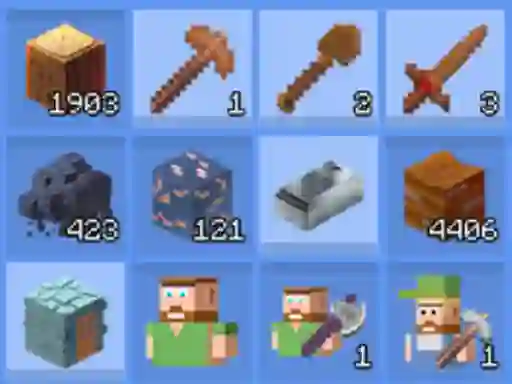 Гульня Grindcraft Remastered онлайн