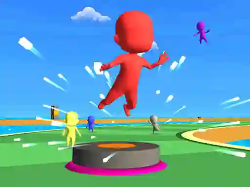 Гульня Bouncy Race 3d онлайн