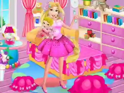 Гульня Sweet Baby Bedroom онлайн