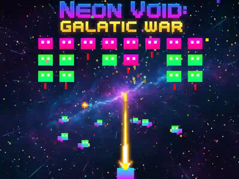 Гульня Neon Void: Galactic War онлайн