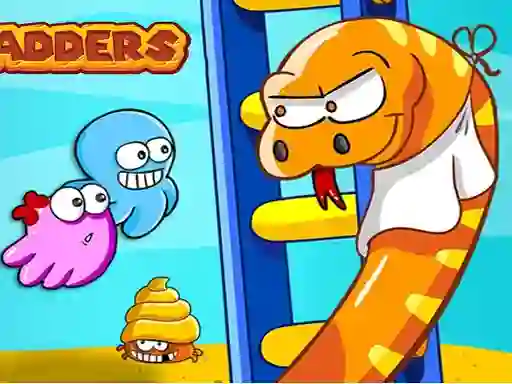 Гульня Snake On Ladders онлайн