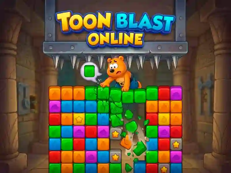 Гульня Toon Blast Online онлайн