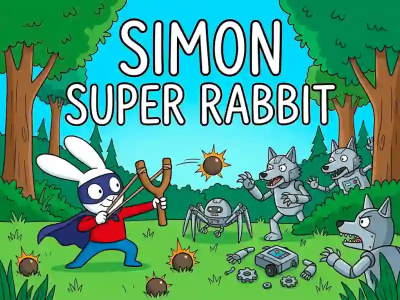 Гульня Simon Super Rabbit онлайн