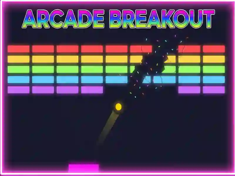 Гульня Arcade Breakout онлайн