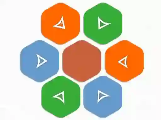 Гульня Hexa match онлайн