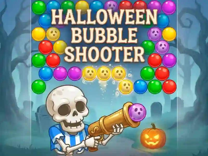 Гульня Halloween Bubble Shooter онлайн