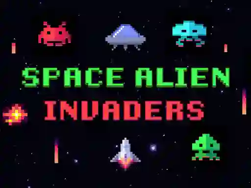 Гульня Space Alien Invaders онлайн