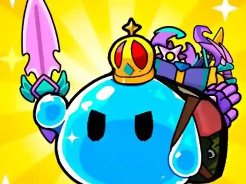 Гульня Slime Attack: Puzzle! онлайн