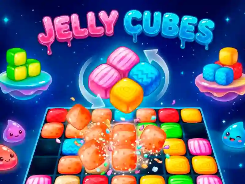 Гульня Jelly Cubes онлайн