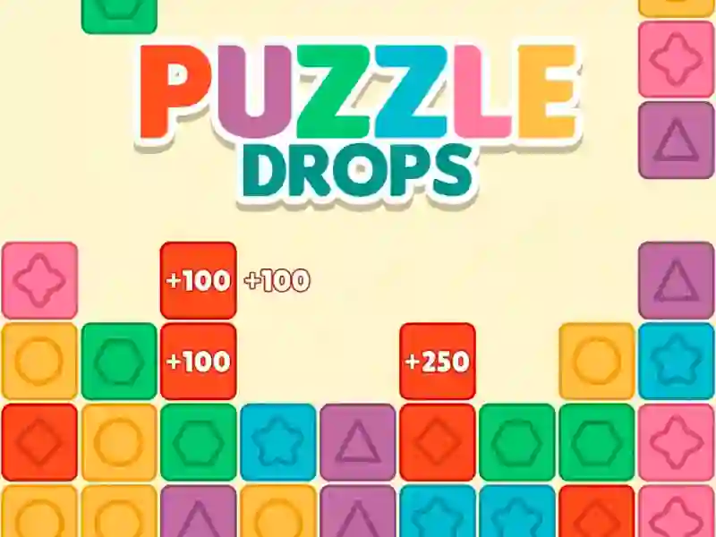 Гульня Puzzle Drops онлайн