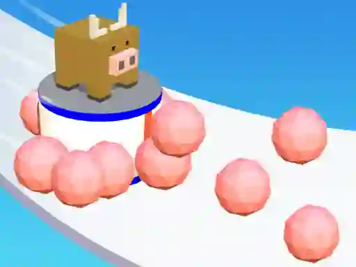 Гульня Sticky Ball Rush онлайн