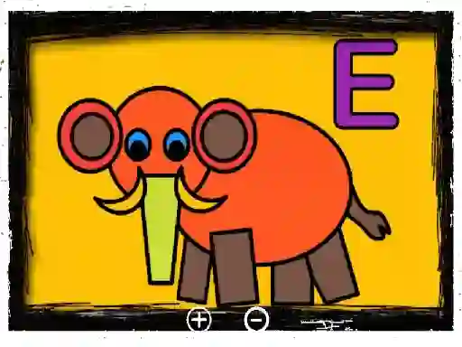 Гульня Easy Kids Coloring Letters онлайн
