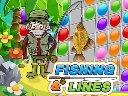 Гульня Fishing & Lines онлайн