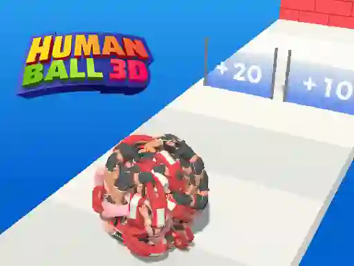 Гульня Human Ball 3d онлайн