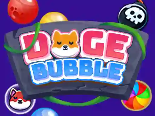 Гульня Doge Bubble онлайн