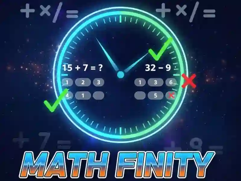 Гульня Math Finity онлайн