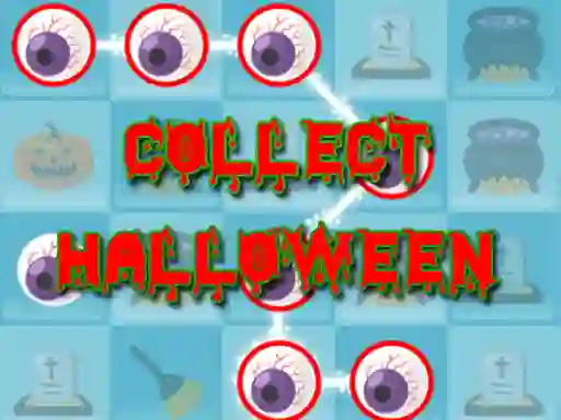 Гульня Halloween Collect онлайн