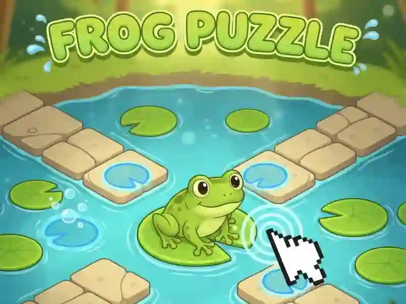 Гульня Frog Puzzle онлайн